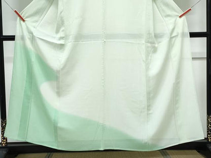 平和屋着物＊夏物　訪問着　絽　霞文　正絹　逸品　CABK9299th