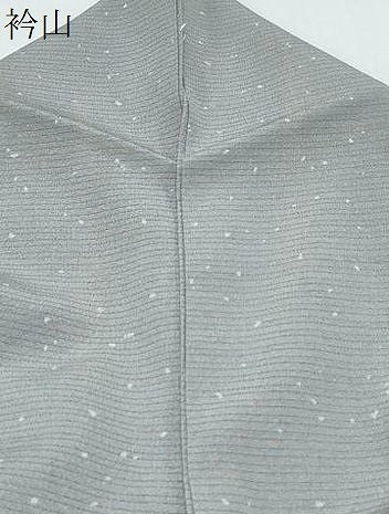 平和屋着物＊夏物　小紋　絽縮緬　作家物　霞文　正絹　逸品　CABK9309th