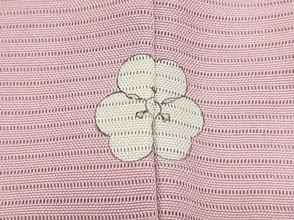平和屋着物＊夏物　色無地　絽　珊瑚色　正絹　逸品　CABK9317th