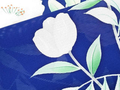平和屋着物＊夏物　訪問着　絽　草花文　正絹　逸品　CABK9323th