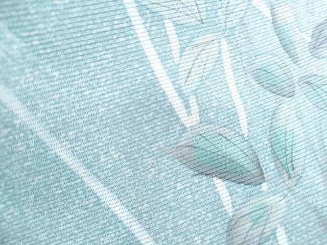 平和屋着物＊夏物　訪問着　絽　草花文　正絹　逸品　CABK9325th
