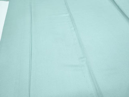 平和屋着物＊夏物　色無地　絽　錆青磁色　正絹　逸品　CABK9327th