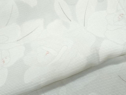 平和屋着物＊夏物　小紋　絽　薔薇　正絹　逸品　CABK9329th