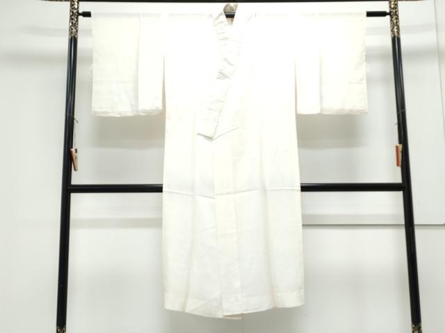 平和屋着物＊夏物　長襦袢　絽　流水文　象牙色　正絹　逸品　CABK9365th