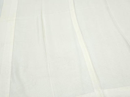 平和屋着物＊夏物　長襦袢　絽　流水文　象牙色　正絹　逸品　CABK9365th