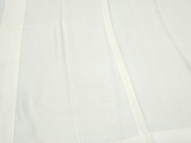 平和屋着物＊夏物　長襦袢　絽　流水文　象牙色　正絹　逸品　CABK9365th