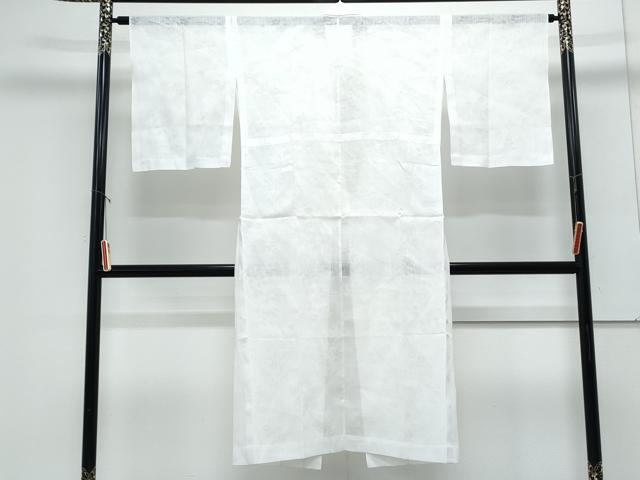 平和屋着物＊夏物　長襦袢　草花紋紗　胡粉色　CABK9368th