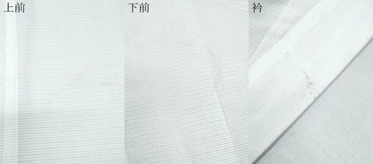 平和屋着物＊夏物　長襦袢　絽　生成り色　洗える着物　CABK9370th