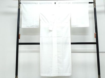 平和屋着物＊夏物　長襦袢　変わり絽　胡粉色　洗える着物　CABK9371th