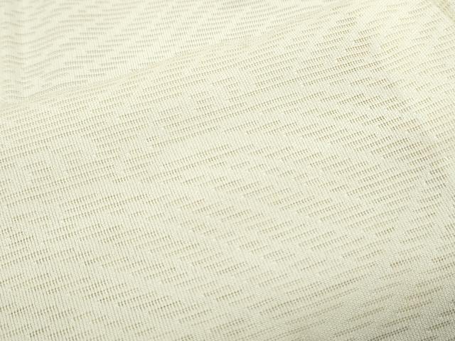 平和屋着物＊夏物　長襦袢　絽　立波文　鳥の子色　正絹　逸品　CABK9372th
