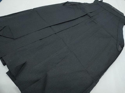 平和屋着物＊夏物　男性　馬乗り袴　絽　霞文　正絹　逸品　CABK9375th