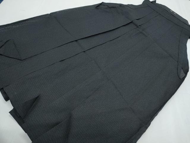 平和屋着物＊夏物　男性　馬乗り袴　絽　霞文　正絹　逸品　CABK9375th