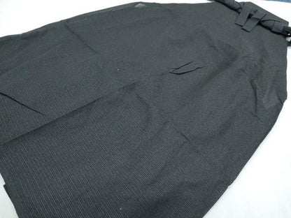 平和屋着物＊夏物　男性　馬乗り袴　絽　霞文　正絹　逸品　CABK9375th