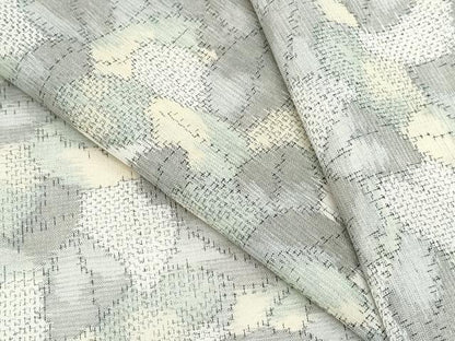 平和屋着物＊夏物　紗紬　枝葉文　正絹　逸品　CABK9376th