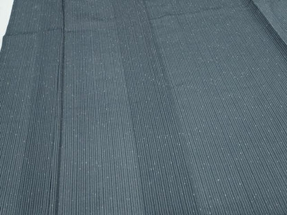 平和屋着物＊夏物　紗紬　縞　正絹　逸品　CABK9377th