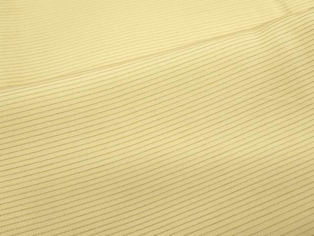 平和屋着物＊夏物　色無地　絽　淡黄色　正絹　逸品　CABK9389th