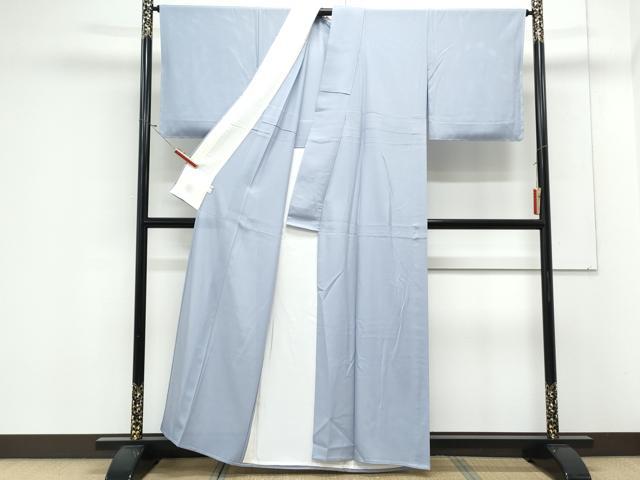 平和屋着物＊夏物　色無地　絽　淡藤色　正絹　逸品　未使用　CABK9393th