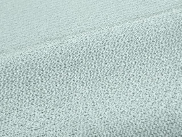 平和屋着物＊夏物　色無地　絽縮緬　藍白色　正絹　逸品　CABK9394th