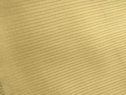 平和屋着物＊夏物　色無地　駒絽　芥子色　正絹　逸品　CABK9396th