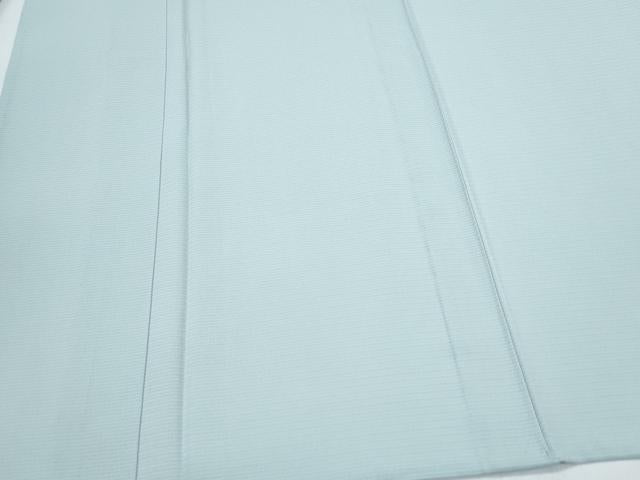 平和屋着物＊夏物　色無地　絽　千種鼠色　正絹　逸品　CABK9400th
