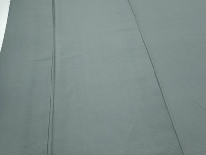 平和屋着物＊夏物　色無地　絽　墨色　正絹　逸品　CABK9402th