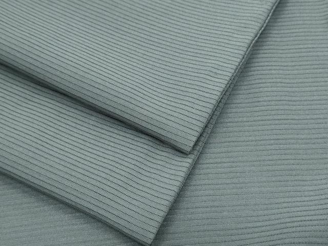 平和屋着物＊夏物　色無地　絽　墨色　正絹　逸品　CABK9402th