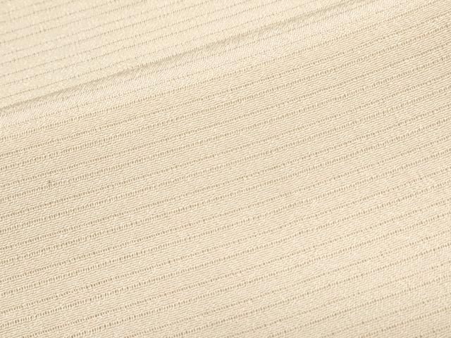 平和屋着物＊夏物　色無地　絽縮緬　肌色　五泉　反端付き　正絹　逸品　CABK9405th