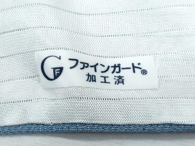 平和屋着物＊夏物　色無地　絽　薄縹色　正絹　逸品　CABK9410th