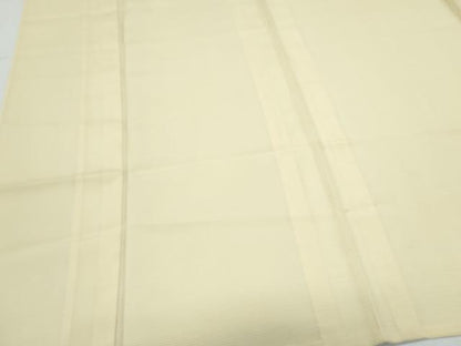 平和屋着物＊夏物　色無地　絽　蜂蜜色　正絹　逸品　CABK9432th