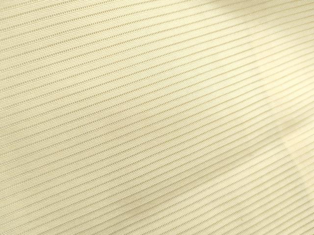 平和屋着物＊夏物　色無地　絽　蜂蜜色　正絹　逸品　CABK9432th