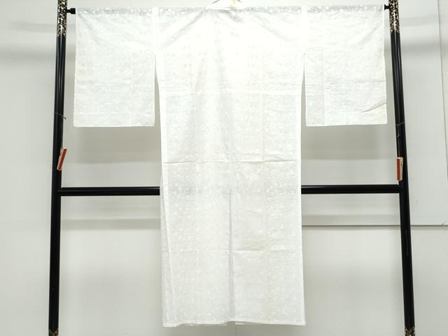 平和屋着物＊夏物　長襦袢　総レース　草花文　胡粉色　CABK9437th