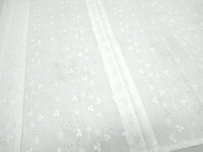 平和屋着物＊夏物　長襦袢　総レース　草花文　胡粉色　CABK9437th