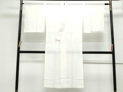 平和屋着物＊夏物　長襦袢　絽　生成り色　さが美扱い　正絹　逸品　CABK9439th