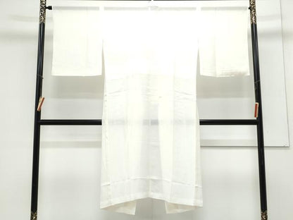 平和屋着物＊夏物　長襦袢　絽　生成り色　さが美扱い　正絹　逸品　CABK9439th