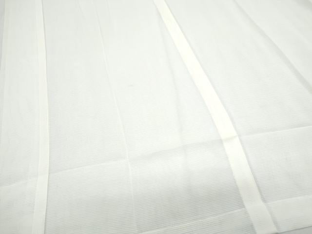 平和屋着物＊夏物　長襦袢　絽　生成り色　さが美扱い　正絹　逸品　CABK9439th