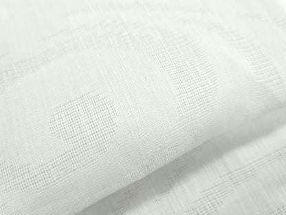 平和屋着物＊夏物　長襦袢　流水紋紗　生成り色　麻　逸品　CABK9440th