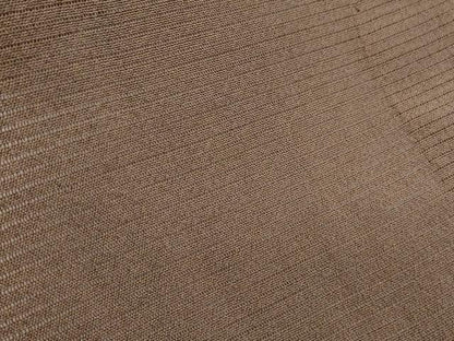 平和屋着物＊夏物　色無地　絽縮緬　焦茶色　正絹　逸品　CABK9455th