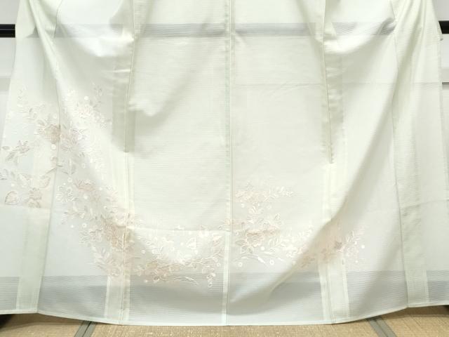 平和屋着物＊夏物　中国三大刺繍　スワトウ刺繍　総刺繍　訪問着　変わり絽　辻が花　暈し染め　正絹　逸品　CABK9460th