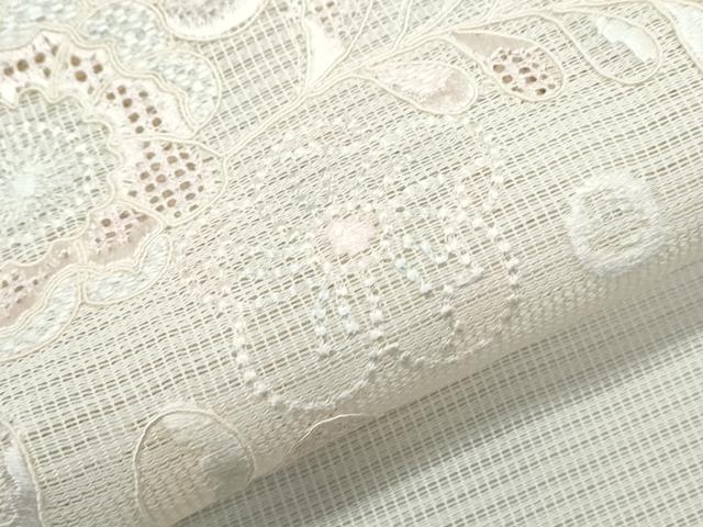 平和屋着物＊夏物　中国三大刺繍　スワトウ刺繍　総刺繍　訪問着　変わり絽　辻が花　暈し染め　正絹　逸品　CABK9460th