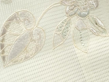 平和屋着物＊夏物　中国三大刺繍　スワトウ刺繍　総刺繍　訪問着　変わり絽　辻が花　暈し染め　正絹　逸品　CABK9460th