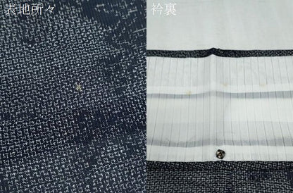 平和屋着物＊夏物　紗紬　花唐草文　正絹　逸品　CABK9538th