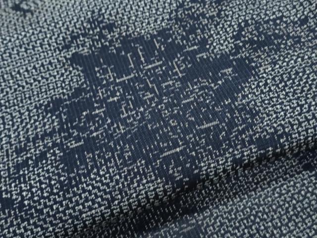 平和屋着物＊夏物　紗紬　花唐草文　正絹　逸品　CABK9538th