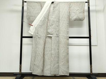 平和屋着物＊夏物　上布　立涌文　麻　逸品　CABK9543th