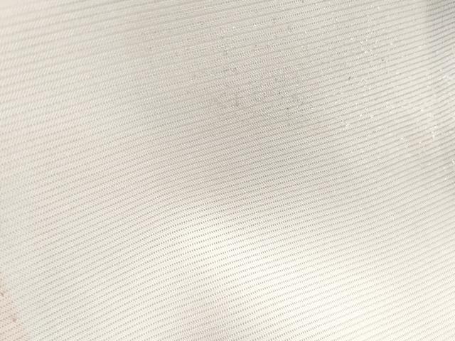 平和屋着物＊夏物　訪問着　絽　草花文　暈し染め　銀彩　正絹　逸品　CABK9546th