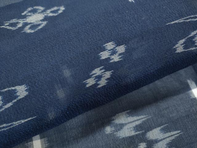 平和屋着物＊夏物　本場琉球絣　夏琉球　正絹　逸品　CABK9548th