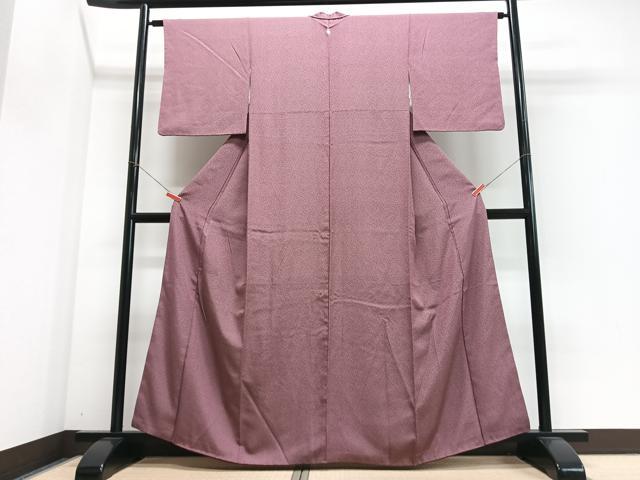 平和屋着物■江戸小紋　家内安全　正絹　逸品　CABK9604xe