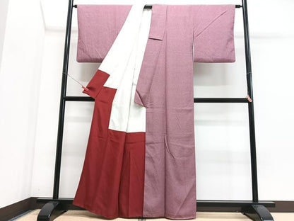 平和屋着物■江戸小紋　家内安全　正絹　逸品　CABK9604xe