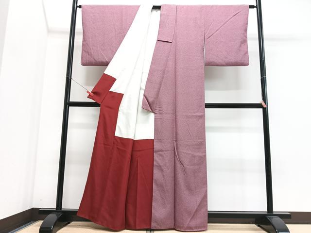 平和屋着物■江戸小紋　家内安全　正絹　逸品　CABK9604xe