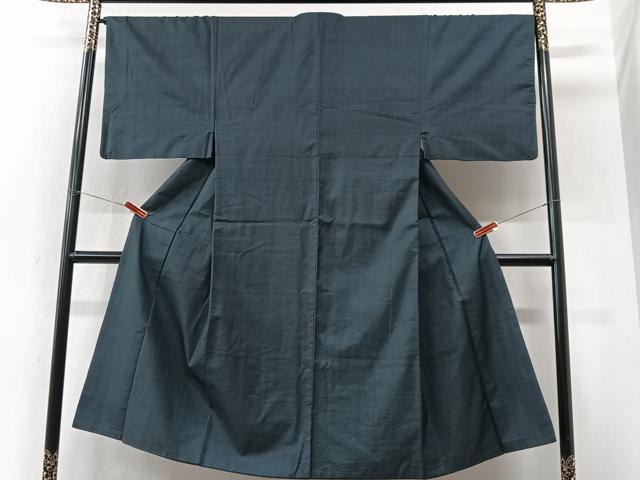 平和屋着物■男性　本場大島紬　80亀甲　総詰め　正絹　逸品　CABK9621xe