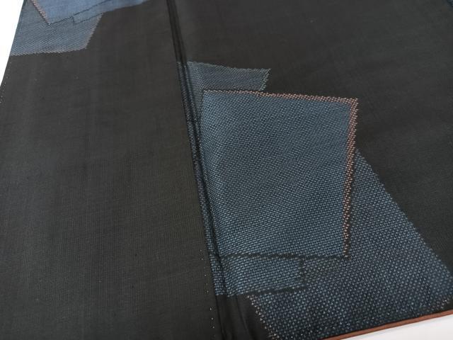 平和屋着物■本場大島紬　9マルキ　色紙重ね文　正絹　逸品　CABK9622xe